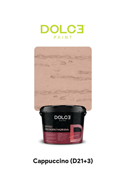 dolce boya Dolce Çizgi Desenli Hazır Sıva — Silikonlu, Su İtici Dış Cephe Dek...