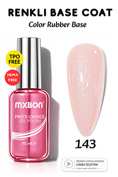 Venalisa Uv Led Color Base 10 ml Hema & TPO Free Renkli Base Coat - 143