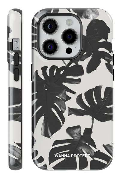WANNA PROTECT iPhone 14 Pro Max Palm Double Layer Full Covering Printing Glos...