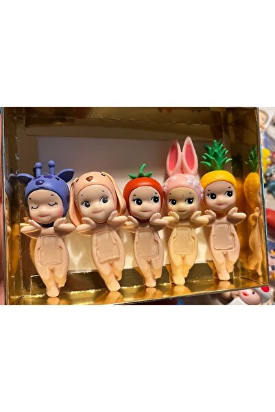 BLACK DİAMOND PLUSH TOY 5’li set Sonny Angel
