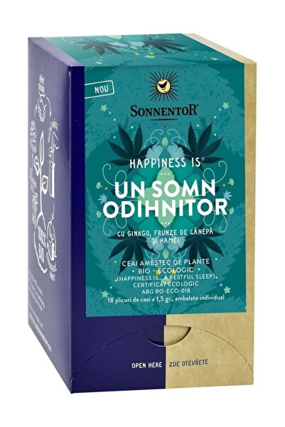 Sonnentor Ceai Happiness is Un Somn Odihnitor 18 plicuri