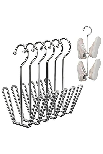 Generic Shoe Display Hook, 10Pcs Shoes Drying Rack Stainless Steel Shoes Hang...