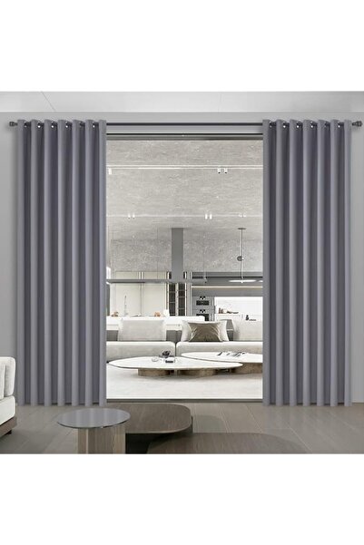 Generic Room Divider Curtain Grey Privacy Curtains for Bedroom Sliding Door L...