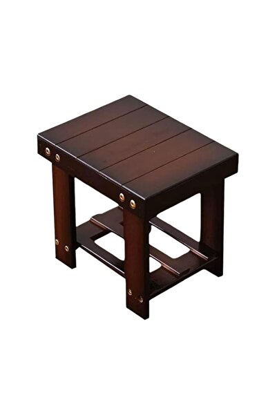 Generic Bamboo Shower Stool With Storage Shelf,Anti-Slip Shower Foot Rest Sto...