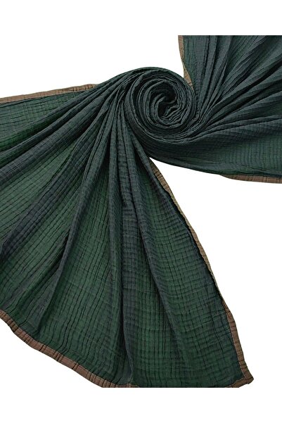 mim eşarp Piped Muslin Solid Color Shawl 90X190Cm