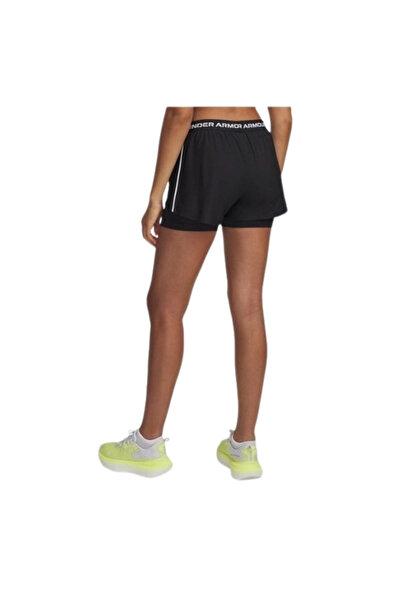 Under Armour Tech Play Up 2İn1 Shorts 1389895-001 Siyah Şort