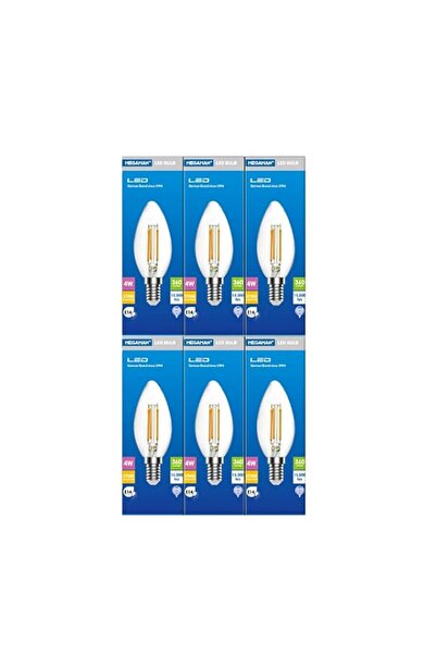 Generic Megaman CLB 4w 2700k Warm E14 Nondim (pack of 6)