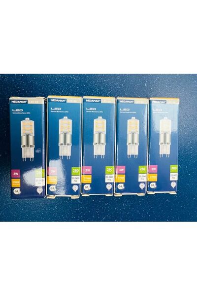 Generic Megaman G9 3w nondim 2700k 220v (pack of 5 pcs)