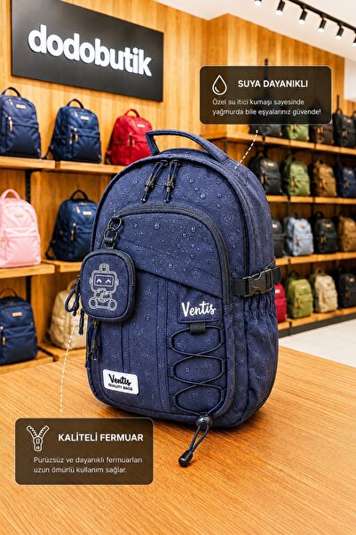 DodoButik Large Size, Water Resistant, School Bag