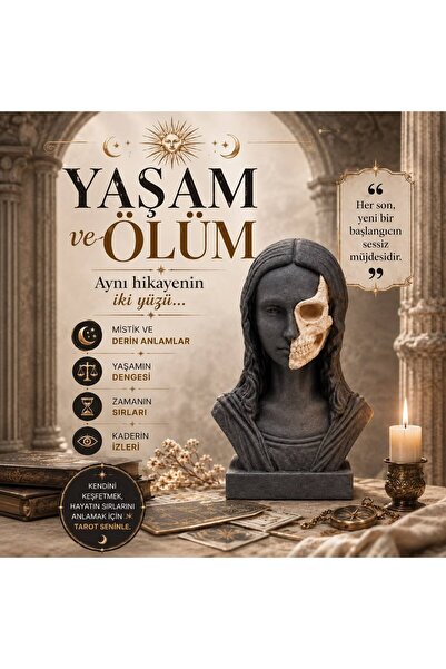 Yaşam ve Ölüm | 14cm| Dekoratif Biblo | 3D Baskı