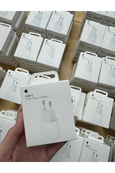 Orjinal İphone 11/12/13/14 Pro ve Max Uyumlu 20 W Adaptör Şarj Başlığı 2 Yıl ...