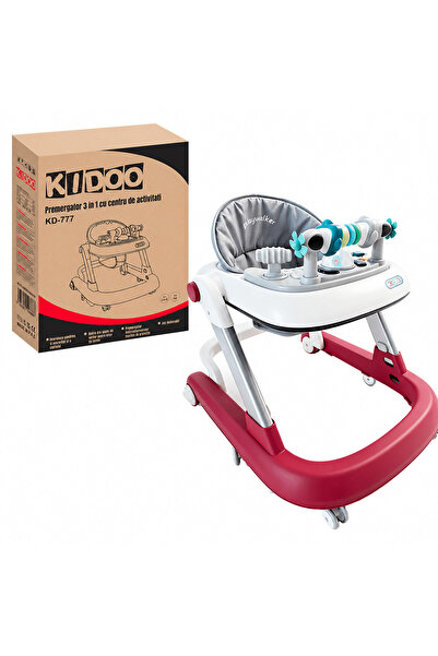 OEM KIDOO ®   Premergător educativ 3-în-1 pentru copii |   Masă, Premergător,...