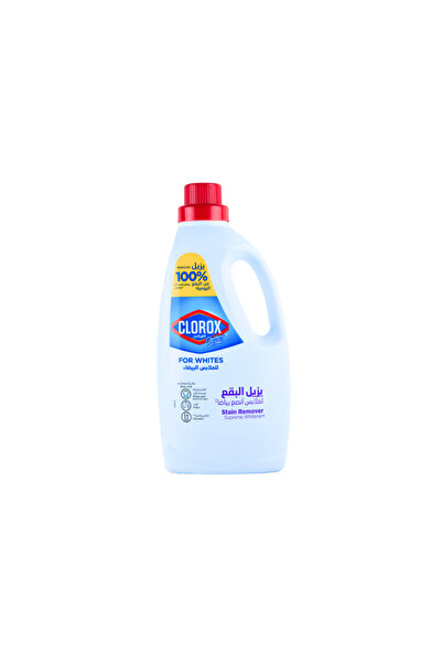 Clorox كلوركس لإزالة البقع عن الملابس البيضاء – 1.8 لتر | شركة كلوركس