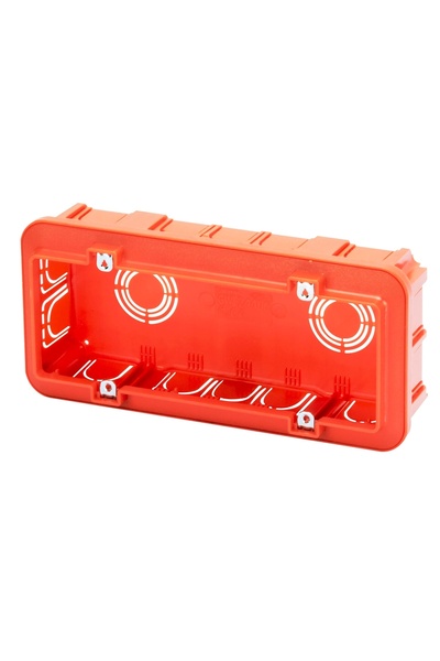 OEM Doza aparat Gewiss GW24406, incastrat, modular, 6 module, 194 x 90 x 50.5 mm
