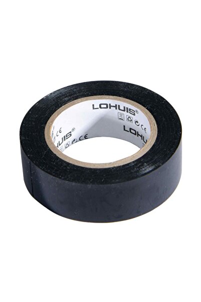 OEM Изолирбанд Lohuis, черен, 10 м x 0.15 мм x 19 мм