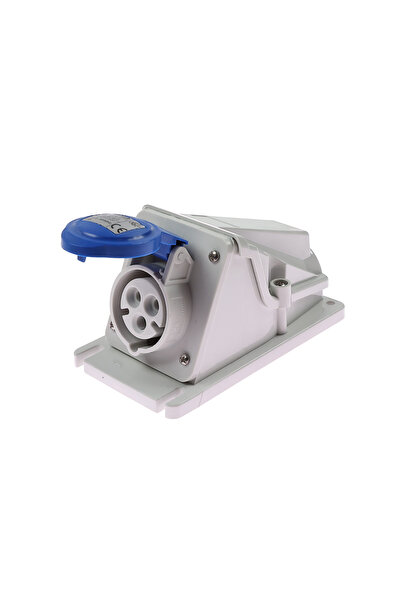 OEM Gewiss GW62477 single-phase industrial socket, surface-mounted, 3P, 16 A,...