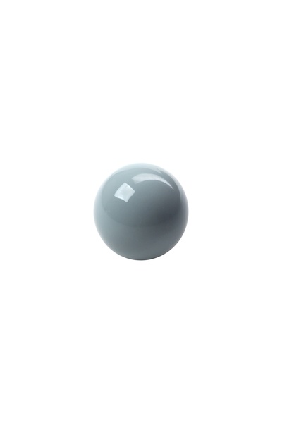 OEM Buton pentru mobila, REI, metalic, ABS, gri, 28 x 28 x 29 mm
