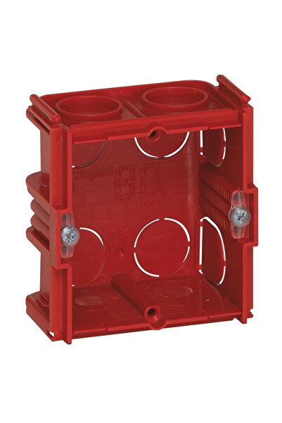 OEM Legrand Batibox 080141 device box, recessed, classic, 2 modules, 65 x 65 mm