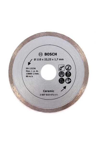 OEM Disc diamantat, continuu, pentru debitare placi ceramice / granit, Bosch ...