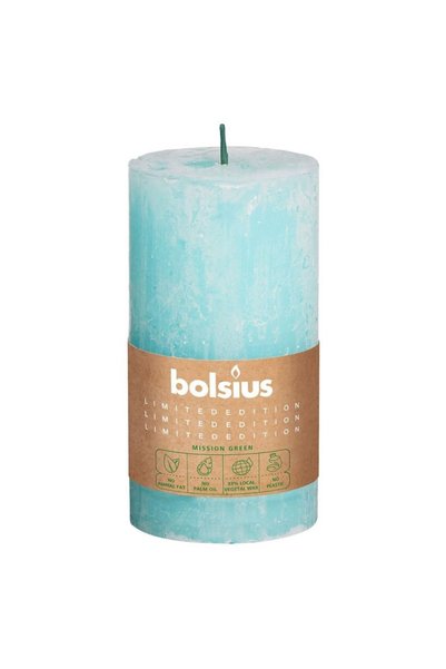 Bolsius Lumanare Stalp Bolsius, Albastru, 130 x 68 mm