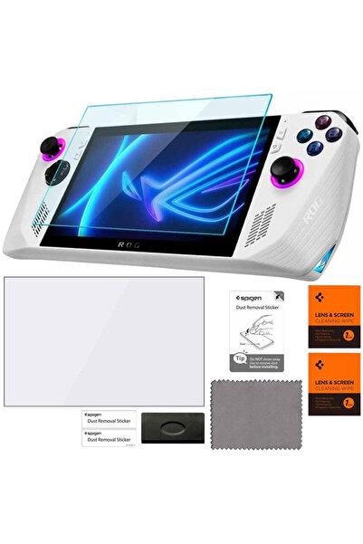 Spigen Sticlă securizată Glas.tr Slim pentru Asus Rog Ally, transparentă și p...