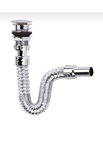 online kapsulavm avm alışveriş Chrome Push-Button Siphon Bellows Siphon with ...