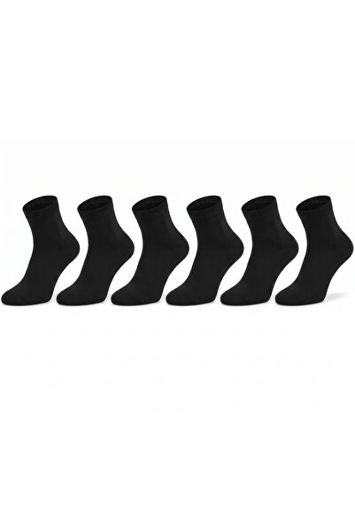 Berselya Underwear&Accessories Erkek Kısa Konç 6'li Bambu Çorap 40-44 Dikişsiz Burun Nefes Alan Yumuşak Günlük Patik Çorap