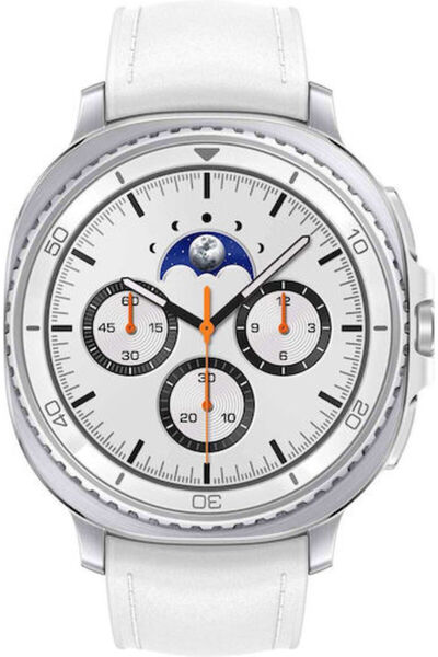 Samsung Galaxy Watch8 Classic Ανοξείδωτο Ατσάλι 46mm Αδιάβροχο με eSIM και Αι...