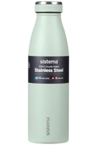 GENERAL Elegant 600ml Stainless Steel Bottle by Sistema