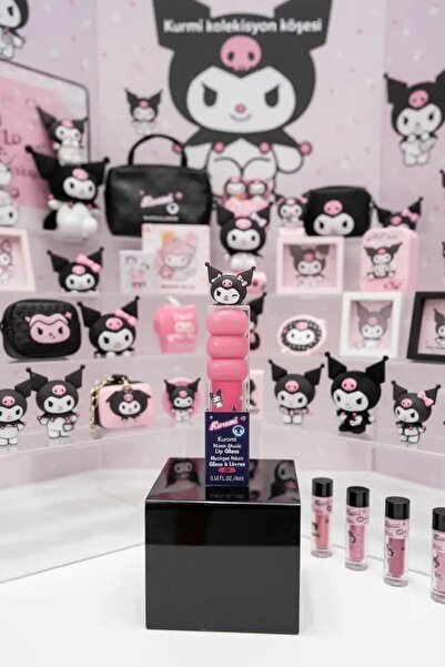 SANRIO Lisanslı Kuromi Neon Music Dudak Parlatıcısı 02 – Parlak ve Nemli Görünüm
