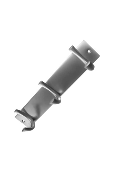 OEM Furniture hanger with 3 hooks 65x260x50mm, chrome steel