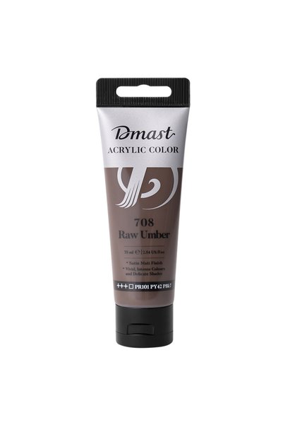 MC Micostore Culori acrilice profesionale 75ml maro umbra 708 dmast by pebeo