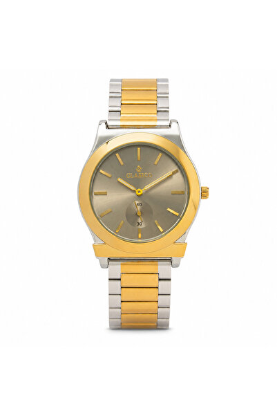 Clasico Minimal Men's Watch – 40mm Champagne Grey Sunray Dial, Small Seconds ...