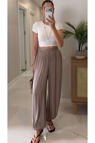 My Blog Mink Satin Shalwar Trousers - Dp261051