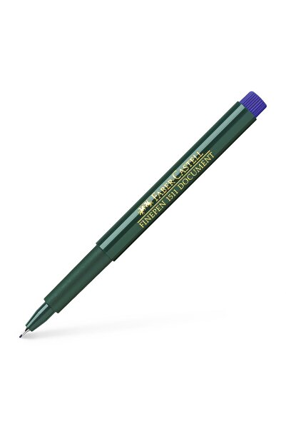 Faber Castell Liner 0.4mm albastru finepen 1511 faber-castell