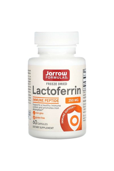 , Lactoferrin, Freeze Dried, 250 mg, 60 Capsules