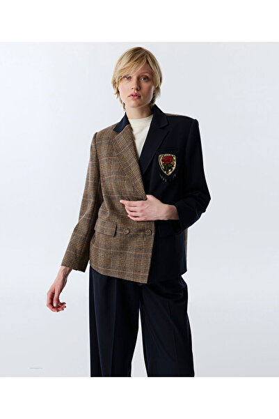 Twist EKOSE DESEN MIX PATCH'Lİ BLAZER