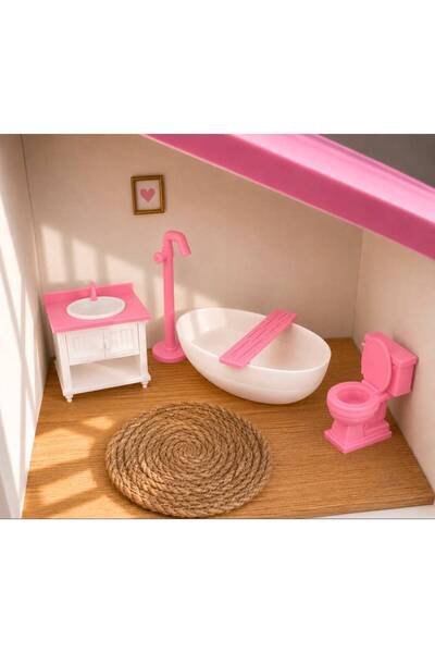 MİNİNOVASTUDİO MiniNova 3D Baskı Mini Banyo Seti 5 Parça