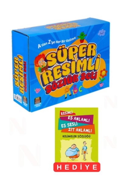 Yuva Yayınları Süper Resimli Türkçe Resimli İngilizce Resimli Atasözleri ve D...