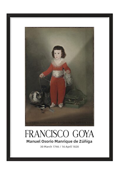 Postifull Francisco Goya - Manuel Osorio Manrique De Zúñiga, Tablou înrămat n...