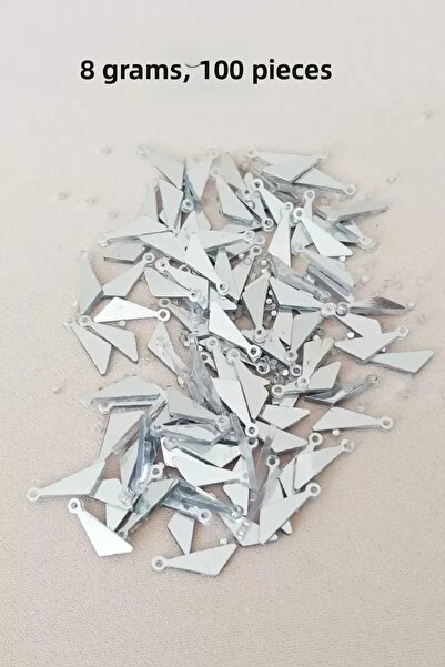 Mestore Oya Evening Dress Bracelet Necklace Plexi Metallic Plastic Sequins Si...