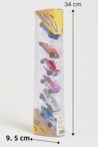 Zadem Store Fast Racers: Series of 6 Animal Design Toy Cars