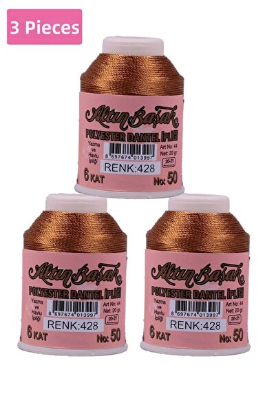 Generic Brand 3 Pieces of Gold Spike and Lace Rope 20 g - Royaleks - No: 428