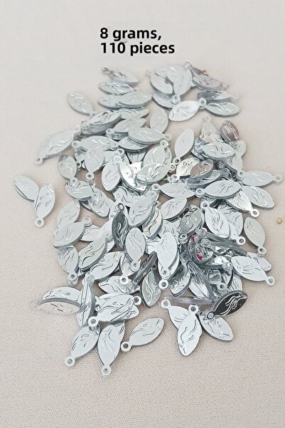 Generic Brand Oya evening bracelet necklace plexi metallic plastic sequin sil...