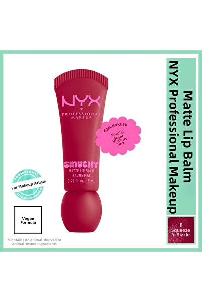 NYX Soft Matte Smushy Lip Balm Squeeze N' Sizzle 11