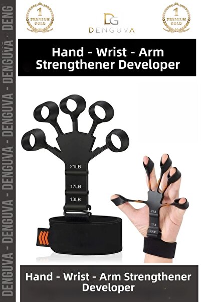 Denguva # Spidertire Finger Exercise Apparatus Hand Muscle Strengthener Physi...