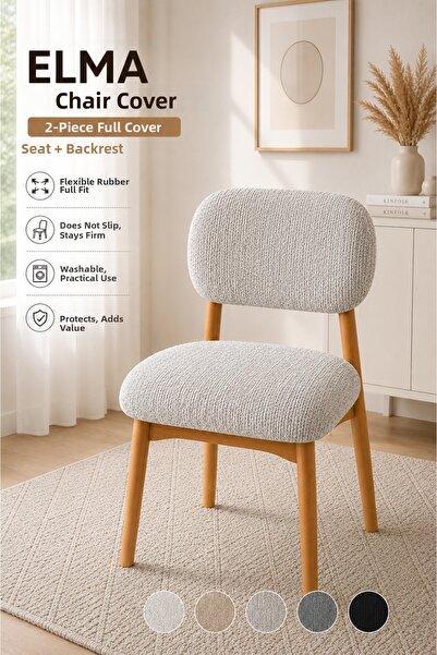 Faiend Elastic Lycra Chair Cover - Chair Cushion Jacquard Chair Cushion Cover...