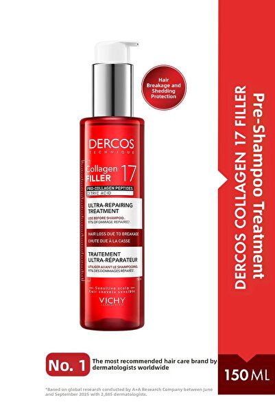 Vichy Dercos collagen 17 filler pre-shampoo care 150ml