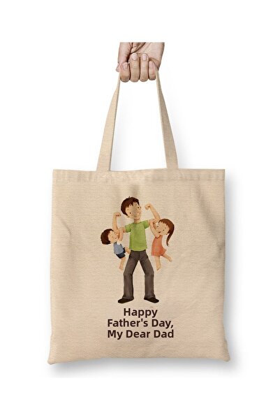 dekado Father's Day Gift for Dad 036 Cloth Bag Long Handle
