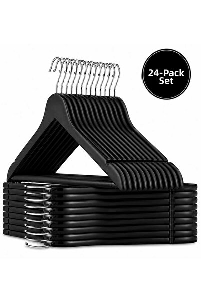 Metallica Concept 24 Pieces - Wooden Look Plastic A Quality Black Clothes Han...